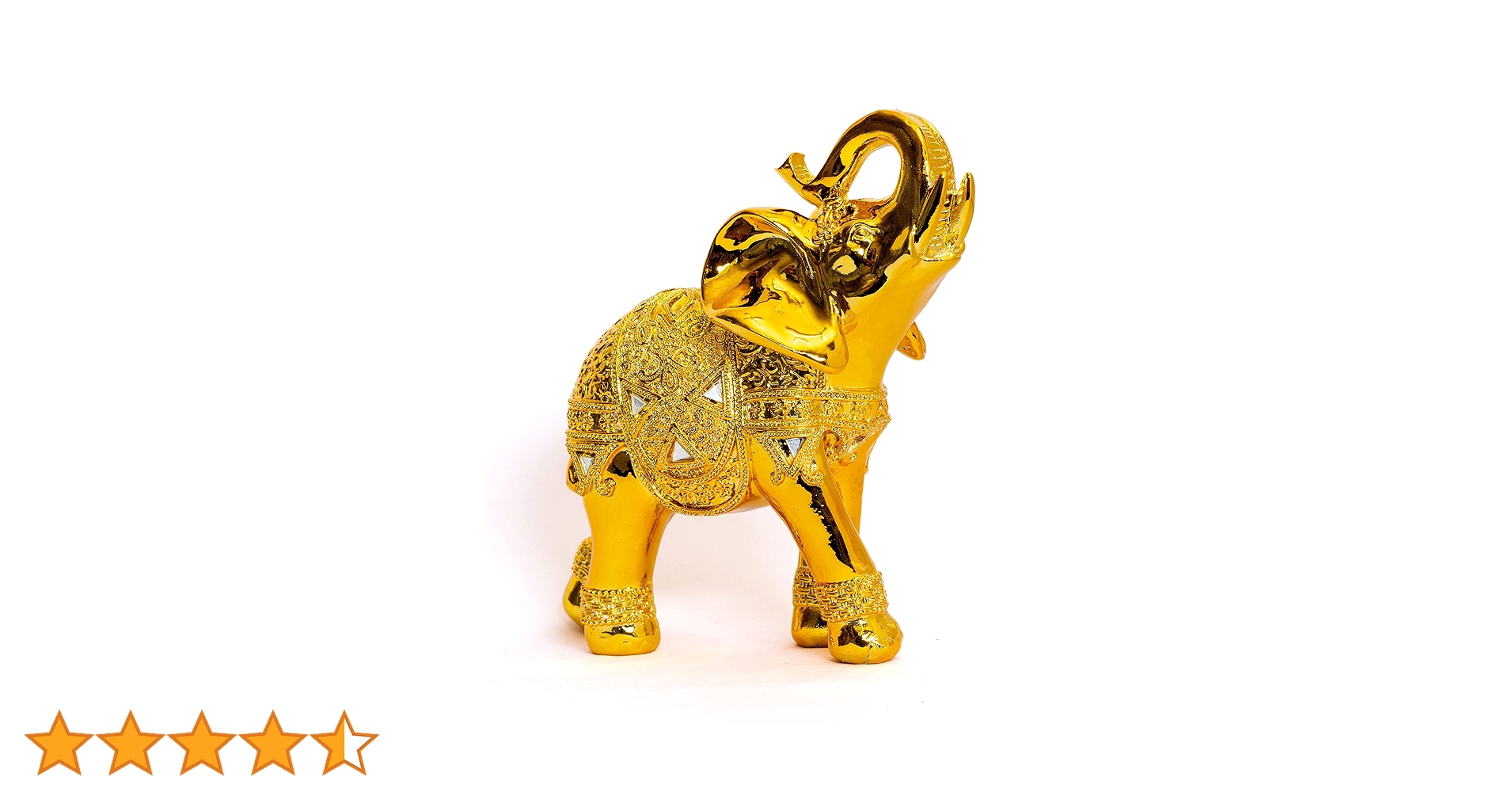 Amazon.co.jp: Dalax- 20.3 cm (高さ) 象の像 置物 家の装飾